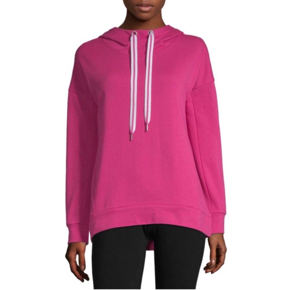 NWT Xersion Long Sleeve Hi-Lo Pullover Hoodie